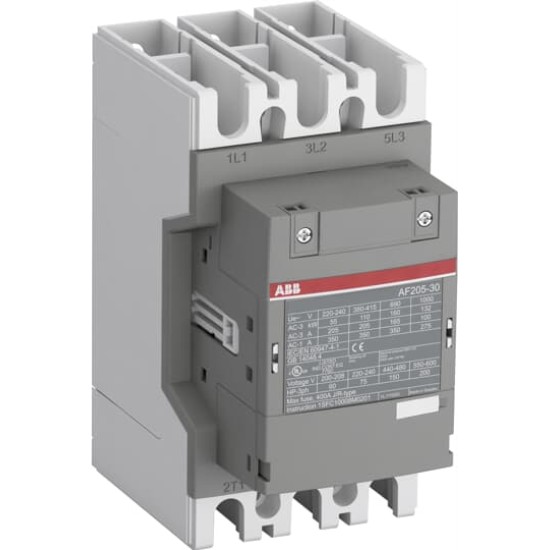 Contactor 205A 100-250VAC/DC 3P
