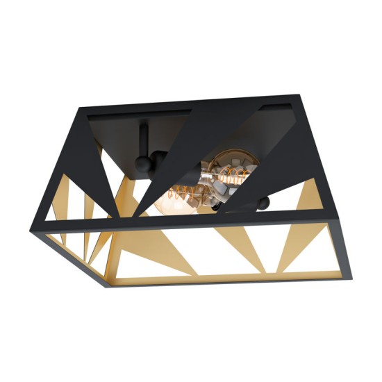 PLAFONIERA EGLO TABLONCITO 39903, E27 2X40W