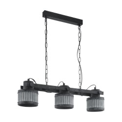 LUSTRA VINTAGE EGLO TURROCK 43447, E27 3X28W LUSTRA VINTAGE EGLO TURROCK 43447, E27 3X28W