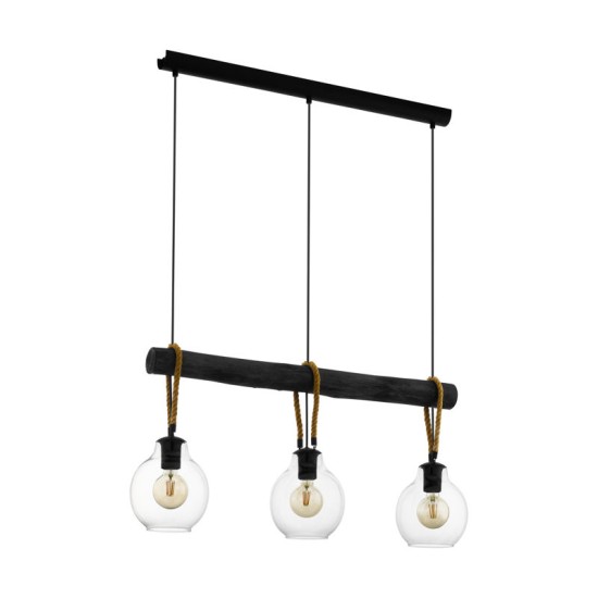 LUSTRA VINTAGE EGLO RODING 43618, E27 3X40W LUSTRA VINTAGE EGLO RODING 43618, E27 3X40W