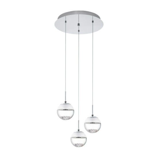 LUSTRA CRISTAL EGLO MONTEFIO 1 93709