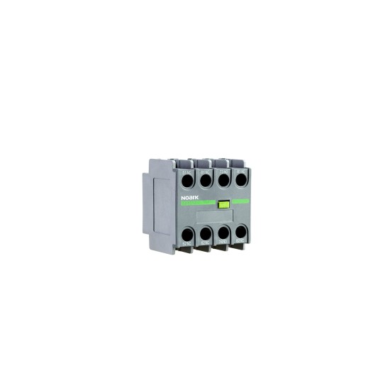 UNITATE DE CONTACT AUXILIAR CU MONTARE FRONTALA PENTRU EX9C, 2 NO, 2 NC AX4222 UNITATE DE CONTACT AUXILIAR CU MONTARE FRONTALA PENTRU EX9C, 2 NO, 2 NC AX4222