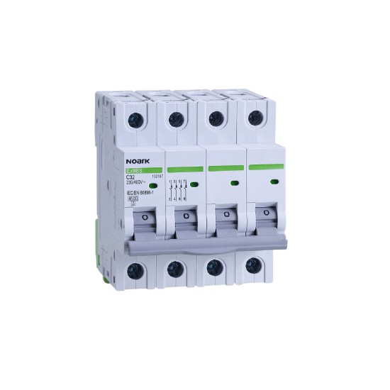 MINI-INTRERUPTOR 4,5 KA, CARACTERISTICA C, 10 A, 4-POLI Ex9BS 4P C10 MINI-INTRERUPTOR 4,5 KA, CARACTERISTICA C, 10 A, 4-POLI Ex9BS 4P C10