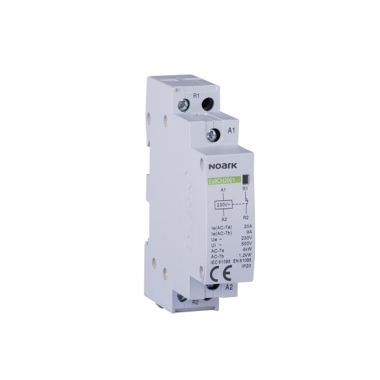 CONTACTOR DE INSTALARE, 25 A, CONT. 230V, 2 NC CONTACTE Ex9CH25 02 230V 50/60Hz CONTACTOR DE INSTALARE, 25 A, CONT. 230V, 2 NC CONTACTE Ex9CH25 02 230V 50/60Hz