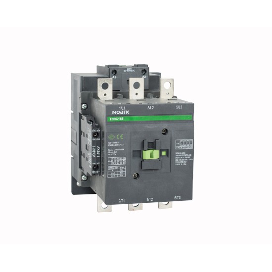 CONTACTOR, 3-POLI, 115A AC-3, TENSIUNEA COMANDA 230V AC/DC, INTEGRAT 2NO+2NC CONT. AUX. Ex9C115 22 3P 230V AC/DC