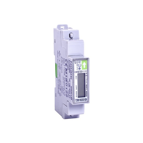CONTOR DE ENERGIE INTELIGENT 1-POL, 1-MODUL, 45 A, 1-TARIF, AFISAJ LCD Ex9EMS 1P 1M 45A 1T