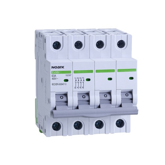 INTRERUPTOR-SEPARATOR, LATIME 4 MODULE, 4-POLI, 25A Ex9BI 4P 25A