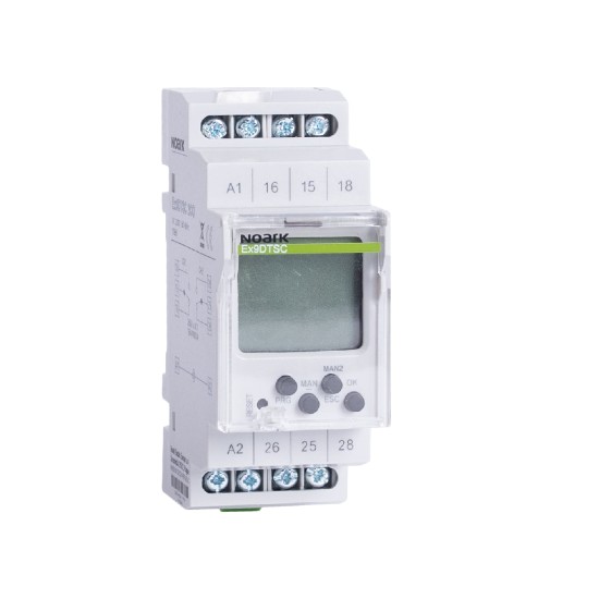 CONTROLER DE TIMP DIGITAL, PROGRAM SAPTAMANL SI ZIDNIC, 1 CANAL CU CONTACT CO , TENSIUNE 230V Ex9DTS 1CO 230V