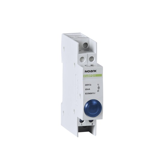 LAMPA DE SEMNALIZARE, 230V AC/DC, 1 ALBASTRU LED Ex9PD1b 230V AC/DC