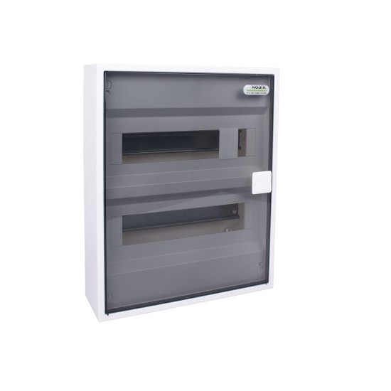 COFRET DE DISTRIBUTIE DIN PLASTIC, MONTARE APARENTA,IP40, 12 MODULE PNS-SD 12T