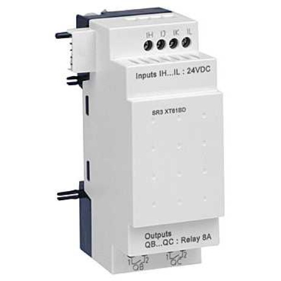 MODUL DE EXTENSIE I/O DISCRET - 6 I/O - 24 V C.C. - PT. ZELIO LOGIC MODUL DE EXTENSIE I/O DISCRET - 6 I/O - 24 V C.C. - PT. ZELIO LOGIC