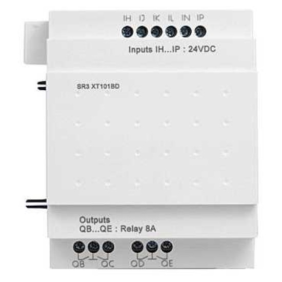 MODUL DE EXTENSIE I/O DISCRET - 10 I/O - 100..240 V C.A. - PT. ZELIO LOGIC