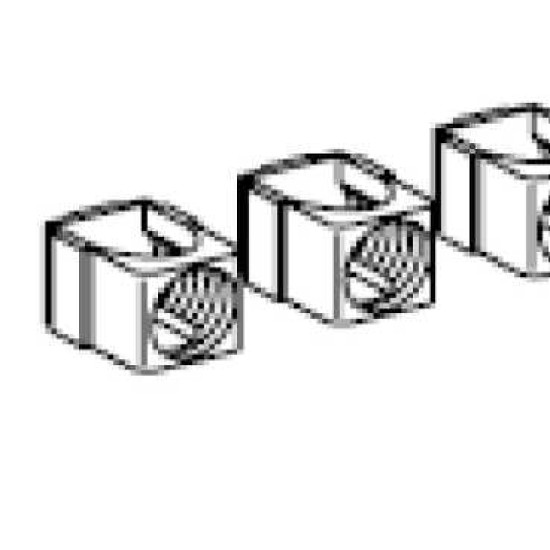3 CONECTORI - 25..95 MM² - PENTRU INS40..160/INV100..250/NSX100..250 3 CONECTORI - 25..95 MM² - PENTRU INS40..160/INV100..250/NSX100..250
