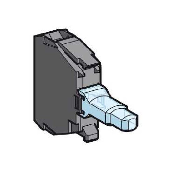 BLOC LUMINOS VERDE PENTRU CAP Ø22, LED INTEGRAL 110...120 V, BORNE CLEMA-SURUB