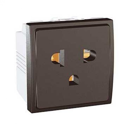 UNICA TOP/CLASS - 1 S.O. - 2P+E, EU/US - 2 M - GRAFIT