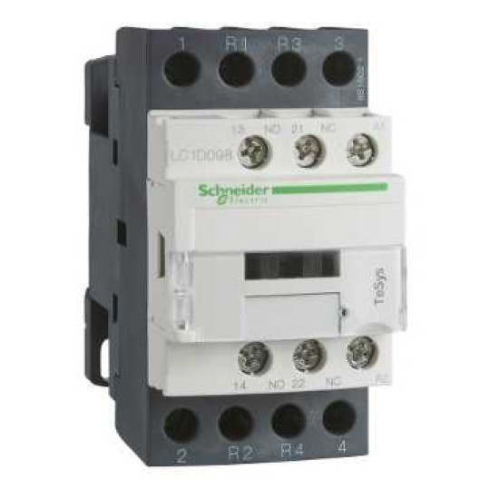 CONTACTOR TESYS LC1-D - 4 POLI (2NO + 2NC) - AC-1 440 V 40 A - BOBINA 230 V C.A. CONTACTOR TESYS LC1-D - 4 POLI (2NO + 2NC) - AC-1 440 V 40 A - BOBINA 230 V C.A.