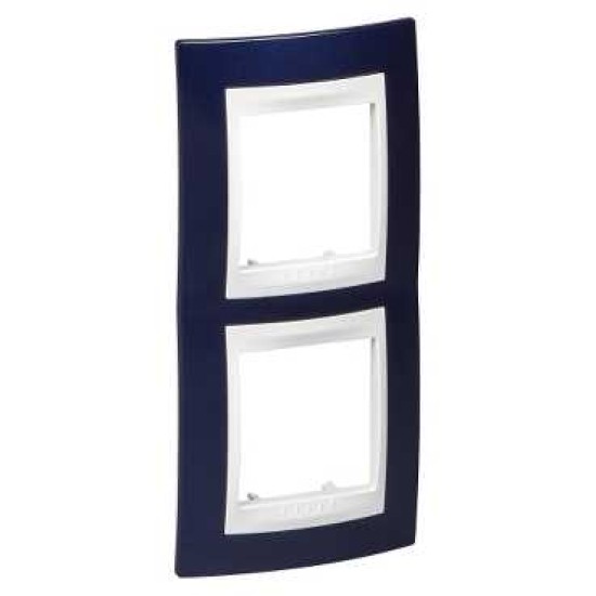 UNICA PLUS - RAMA - 2 POSTURI - ALBASTRU INDIGO/ALB