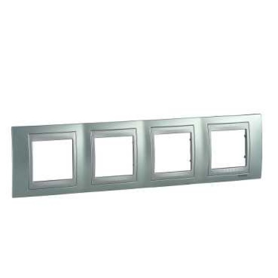 UNICA TOP - RAMA - 4 POSTURI, H71 - VERDE FLUOR/ALUMINIU UNICA TOP - RAMA - 4 POSTURI, H71 - VERDE FLUOR/ALUMINIU