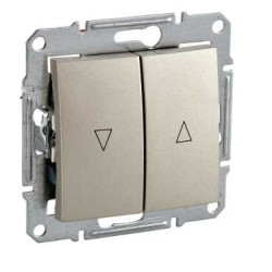 SEDNA - INTRERUPATOR STORURI - 10AX BLOCARE MECANICA, FARA RAMA TITAN