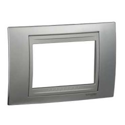 UNICA TOP - RAMA - 3 MODULE - CROM STRALUCITOR/ALUMINIU