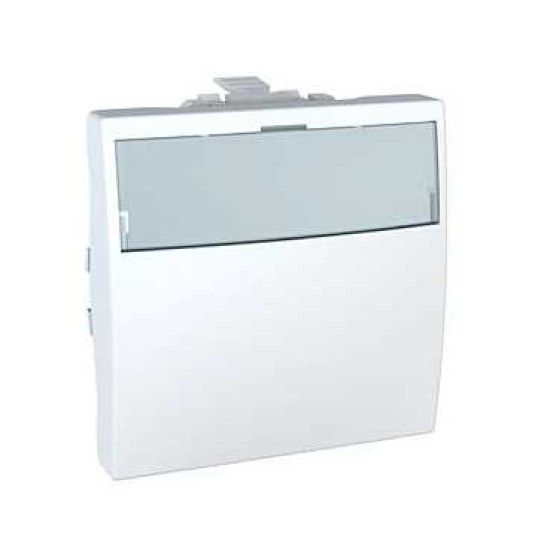 UNICA - BUTON - SIMPLU - 10 A 12 V AC - 2 M - ALB UNICA - BUTON - SIMPLU - 10 A 12 V AC - 2 M - ALB