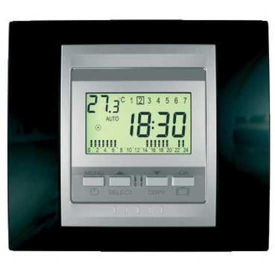 UNICA TOP - CRONOMETRU PROGRAMABIL SAPTAMANAL - 230 V C.A. - 2 M - ALUMINIU UNICA TOP - CRONOMETRU PROGRAMABIL SAPTAMANAL - 230 V C.A. - 2 M - ALUMINIU