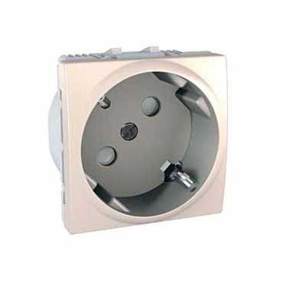 UNICA - PRIZA SIMPLA - 2P+E, OBTURATOARE, DE - 2 M - FILDES UNICA - PRIZA SIMPLA - 2P+E, OBTURATOARE, DE - 2 M - FILDES