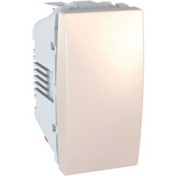 UNICA - COMUTATOR BASCULANT - BIDIRECTIONAL - 10 AX 250 V C.A. - 1 M - IVORIU UNICA - COMUTATOR BASCULANT - BIDIRECTIONAL - 10 AX 250 V C.A. - 1 M - IVORIU