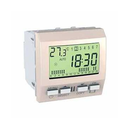 UNICA - PROGRAMATOR SAPTAMANAL - 230 V C.A. - 2 MODULE - FILDES UNICA - PROGRAMATOR SAPTAMANAL - 230 V C.A. - 2 MODULE - FILDES