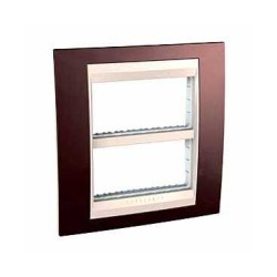 UNICA PLUS - RAMA (RAMA FIXA) - 2 POSTURI (H) - 2X4 M - TERACOTA/FILDES