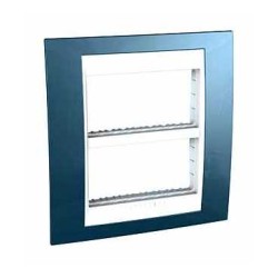 UNICA PLUS - RAMA (RAMA FIXA) - 2 POSTURI (H) - 2X4 M - ALBASTRU GLACIAR/ALB