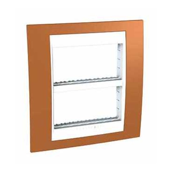 UNICA PLUS - RAMA (RAMA FIXA) - 2 POSTURI (H) - 2X4 M - PORTOCALIU/ALB UNICA PLUS - RAMA (RAMA FIXA) - 2 POSTURI (H) - 2X4 M - PORTOCALIU/ALB