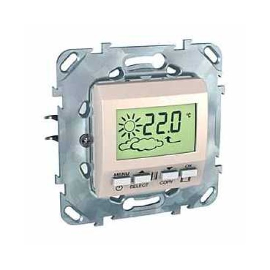 UNICA - STATIE METEO - 230 V C.A. - IVORIU UNICA - STATIE METEO - 230 V C.A. - IVORIU