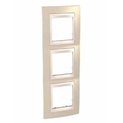 UNICA PLUS - RAMA DE ACOPERIRE - 6 M - 3 PORTI VERTICALE - NISIPIU/IVORIU