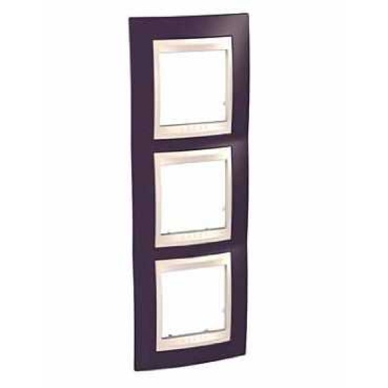 UNICA PLUS - RAMA DE ACOPERIRE - 6 M - 3 PORTI VERTICALE - RUBINIU/IVORIU UNICA PLUS - RAMA DE ACOPERIRE - 6 M - 3 PORTI VERTICALE - RUBINIU/IVORIU