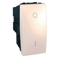 UNICA - INTRERUPATOR - SIMPLU - 16 AX 250 V C.A. - 1 M - FILDES UNICA - INTRERUPATOR - SIMPLU - 16 AX 250 V C.A. - 1 M - FILDES