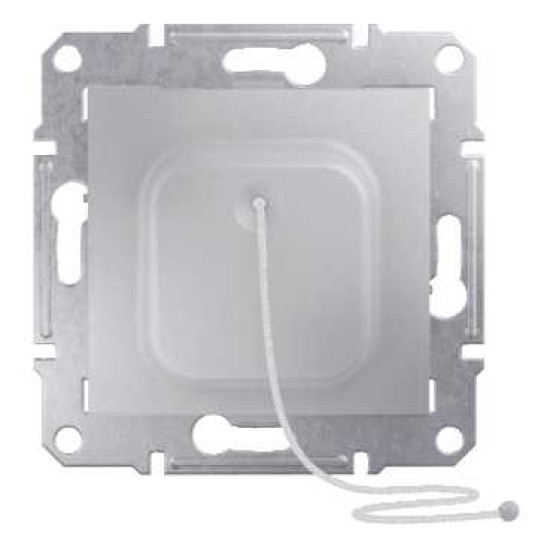 SEDNA - BUTON MONOPOLAR - 10AX CORDON, FARA RAMA ALUMINIU