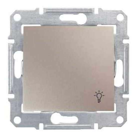 SEDNA - BUTON MONOPOLAR - 10AX SIMBOL LUMINA, FARA RAMA TITAN