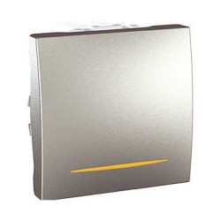 UNICA - COMUTATOR BASCULANT - MONODIR. - 10 AX 250 V C.A. - 2 M - ALUMINIU UNICA - COMUTATOR BASCULANT - MONODIR. - 10 AX 250 V C.A. - 2 M - ALUMINIU