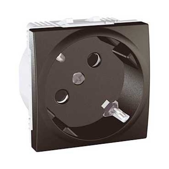 UNICA TOP - 1 PRIZA ELECTRICA - 2P+E, OBTURATOARE - GERMANIA - 2 M - GRAFIT UNICA TOP - 1 PRIZA ELECTRICA - 2P+E, OBTURATOARE - GERMANIA - 2 M - GRAFIT