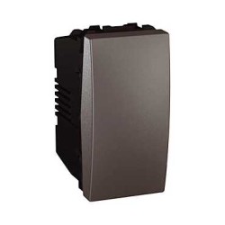 UNICA - COMUTATOR BASCULANT - MONODIR. - 16 AX 250 V C.A. - 1 M - GRAFIT UNICA - COMUTATOR BASCULANT - MONODIR. - 16 AX 250 V C.A. - 1 M - GRAFIT