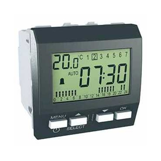 UNICA TOP - CEAS DESTEEPTATOR - 230 V C.A. - 2 M - GRAFIT