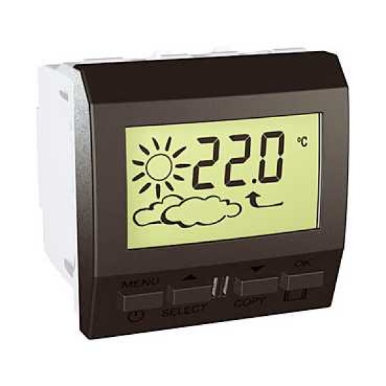 UNICA TOP - STATIE METEO - 230 V C.A. - GRAFIT UNICA TOP - STATIE METEO - 230 V C.A. - GRAFIT