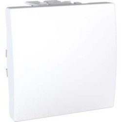 UNICA - COMUTATOR BASCULANT - INTERMEDIAR - 10 AX 250 V C.A. - 2 M - ALB UNICA - COMUTATOR BASCULANT - INTERMEDIAR - 10 AX 250 V C.A. - 2 M - ALB