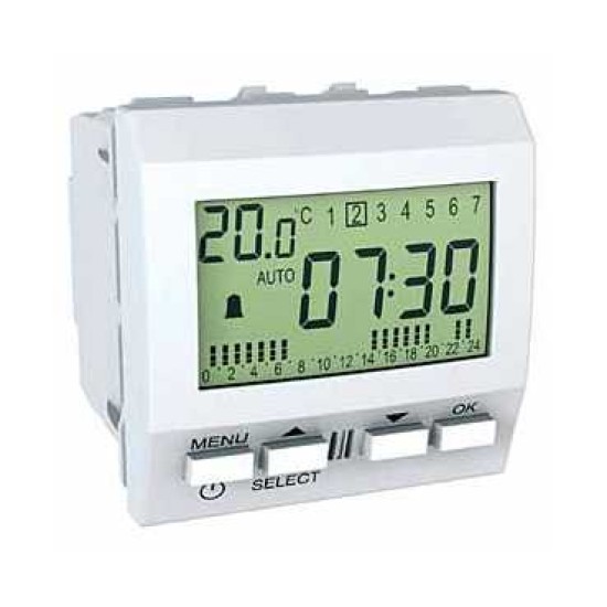 UNICA - CEAS DESTEEPTATOR - 230 V C.A. - 2 M - ALB UNICA - CEAS DESTEEPTATOR - 230 V C.A. - 2 M - ALB