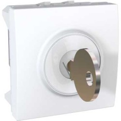 UNICA - COMUTATOR CU CHEIE - 10A - 10 A 250 V C.A. - 2 M - ALB UNICA - COMUTATOR CU CHEIE - 10A - 10 A 250 V C.A. - 2 M - ALB