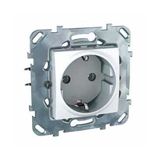 UNICA - 1 PRIZA ELECTRICA - 2P+E - GERMANIA - 2 M - ALB