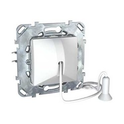 UNICA - COMUTATOR CU BUTON PE CABLU - 10 A 250 V C.A. - 2 M - ALB UNICA - COMUTATOR CU BUTON PE CABLU - 10 A 250 V C.A. - 2 M - ALB