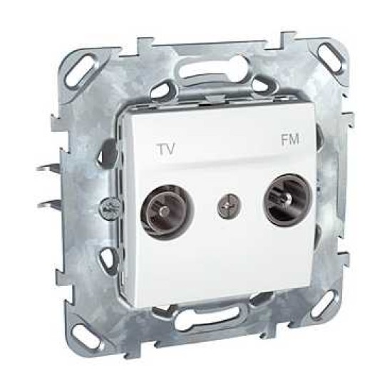 UNICA - PRIZA TV/FM - PRIZA INDIVIDUALA - 2 M - ALB