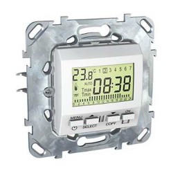 UNICA - TERMOSTAT PROGRAMABIL SAPTAMANAL - 230 V C.A. - 2 M - ALB
